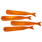 Set de 4 couteaux à tartiner baleine