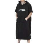 Poncho de bain pour adulte - Pyzel Black