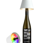 Lampe bouteille blanche rechargeable - TOP 2.0