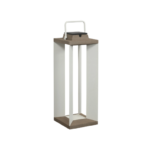 Lanterne solaire TECKALU BLANC 65.5 cm