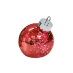 Boule de Noël Rouge D30