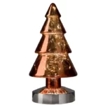 Lampe décorative - Sapin Rouge h34