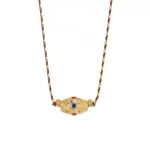 Collier lien kamala couleur bleu