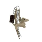 Bijou de sac teckel beige