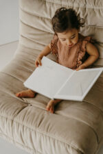 Livre de Naissance Gris Précieux Souvenirs | Cadeau Naissance Original – Image 4